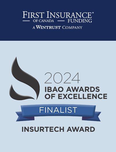 FIRST Canada Named InsurTech Finalist in 2024 IBAO Awards of Excellence